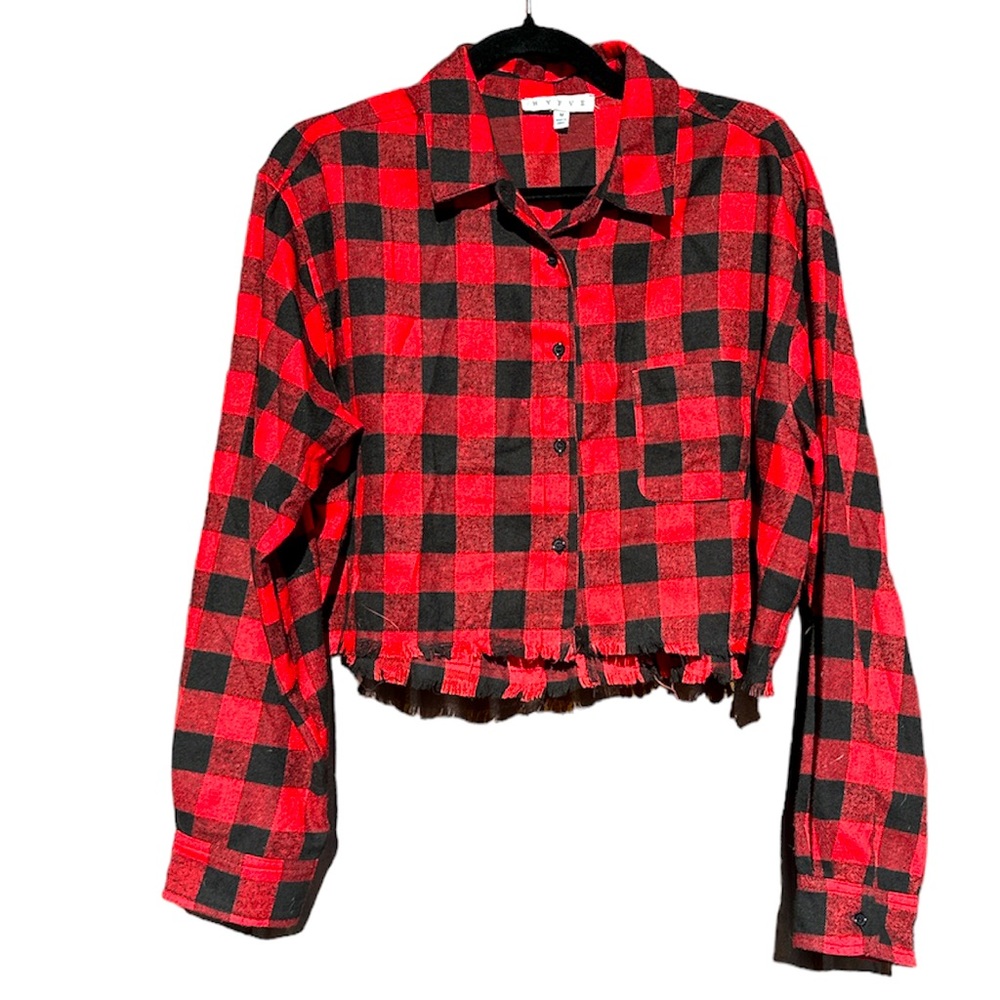 HYFVE cropped flannel